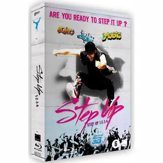 Step Up 1 T/m 4 Box (Blu-ray)