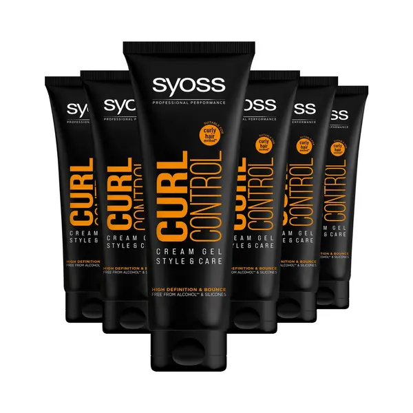 6er Pack - Syoss Curl Control Haar-Creme Gel - 250ml thumbnail