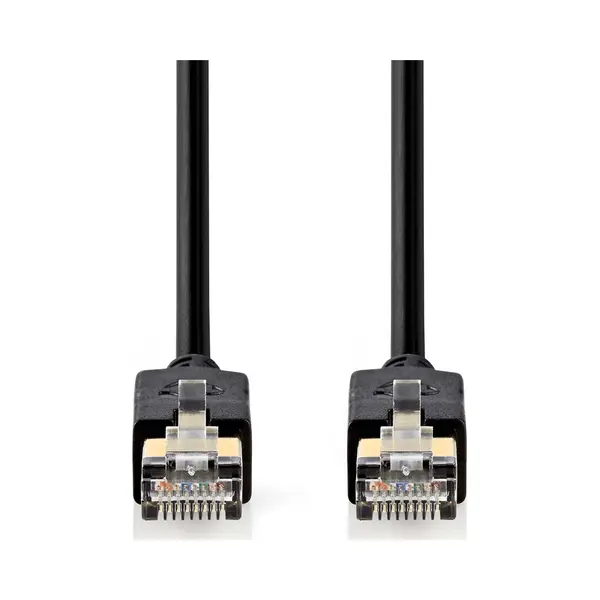 Nedis CCBW85210AT10 Netzwerkabel Schwarz 1 m Cat6 F/Utp (Ftp) thumbnail