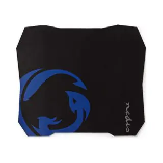 Nedis GMPD100BK Mauspad Gaming-Mauspad Schwarz, Blau