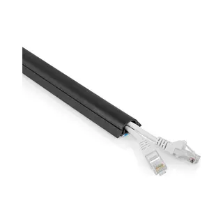 Nedis CMDT3312BK1500 kabelbeheersysteem Vloer Kabelkanaal Zwart 1 stuk(s)