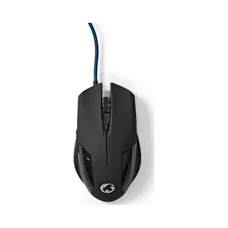 Nedis GMWD110BK Maus Gaming rechts Usb Typ-A Optisch 7200 Dpi