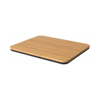 BergHOFF 3900061 keukensnijplank Rechthoekig Bamboo, Kunststof Grijs