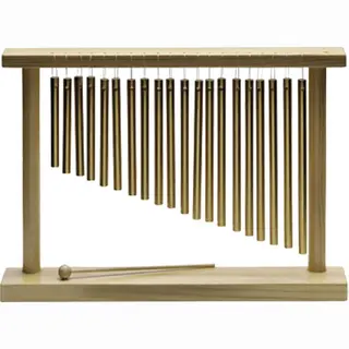 Stagg Pipe Chimes With Wood Frame 20 Bars