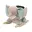 beige, groen