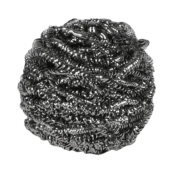Urban Living Schuursponsjes - Rvs - 6x - Pannenspons - 6 Cm - Zilver - Schoonmaken - Scrubben thumbnail