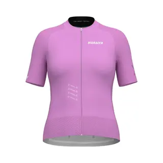 Bioracer Epic - Fietsshirt Zomer - Dames - Lichtroze - Korte Mouw - Ademend & Aerodynamisch - Maat Xs