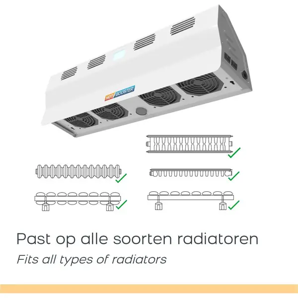 Ltc - Hot-Booster - Batteriebetriebener Wärmediffusor Für Heizkörper - Effizient Und Sparsam - Die Lösung, Die Warme Luft Von Heizkörpern thumbnail