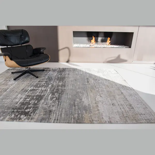 Louis De Poortere Streaks Vloerkleed 170 X 240 Cm - Coney Grey thumbnail