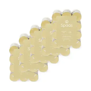 Spaas Geurtheelichtjes - Shimmering Smile - Circa 4, 5u - Ø3, 9cm - 120 Kaarsen