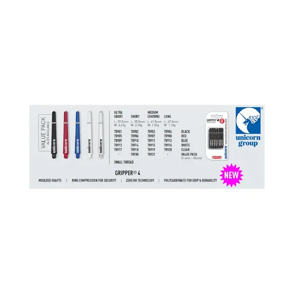 Unicorn Grijper 4 As (Xs (30 Mm)) thumbnail