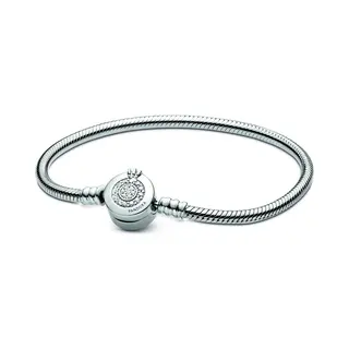 Pandora Snake Chain Sterling Silver Bracelet 18 Cm
