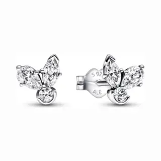 Pandora Sparkling Flower Cluster Earrings