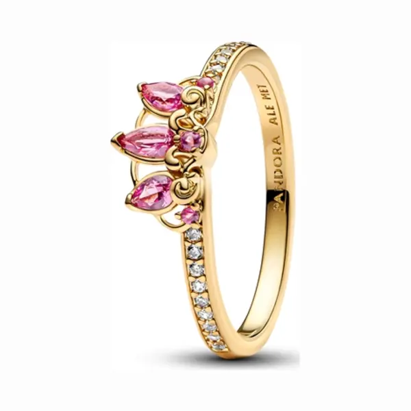 Pandora Disney Princess Rapunzel Tiara Ring - 52 thumbnail