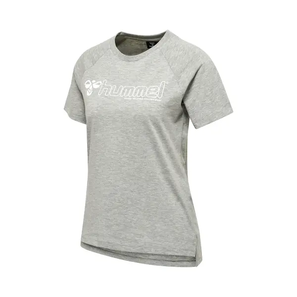 Hummel Hmlnoni 2.0 T-Shirt Damen - Grey Melange - Xs thumbnail