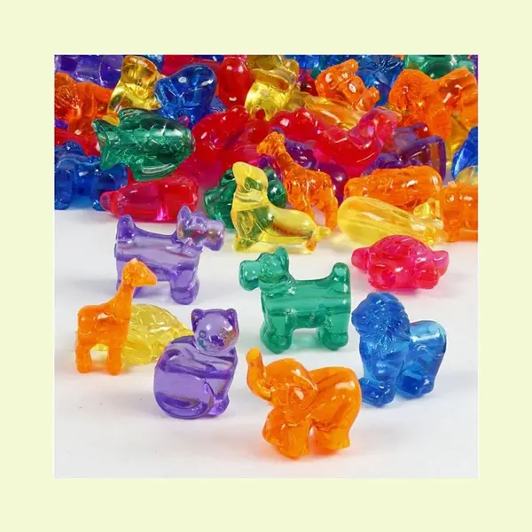 Creativ Company Plastic Kralen Figuren 25 Mm Multi Ca 220 Stuks thumbnail