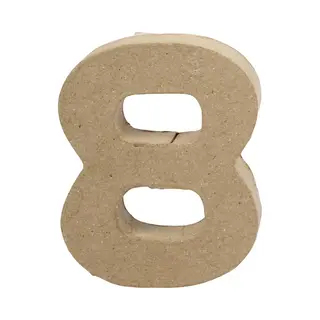 Creativ 26675 Create Craft - Number - Small - 10cm - 8-1pc