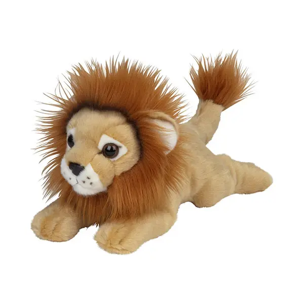 Nature Planet Pluche Leeuw - Dierenknuffel - 33 Cm - Wilde Dieren Knuffel thumbnail