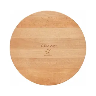 Cozze® Beukenhouten Pizzabord Ø350x12 Mm