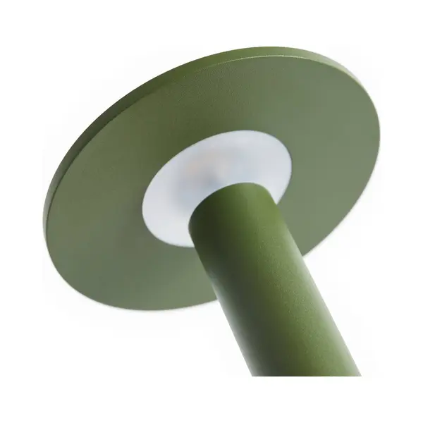 Hay Led-Akku-Tischlampe Host Portable, Olivgrün, 22 Cm, IP44 thumbnail