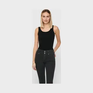 ONLY Nur 15060061 Tanktop Ärmellos Baumwolle, Elasthan