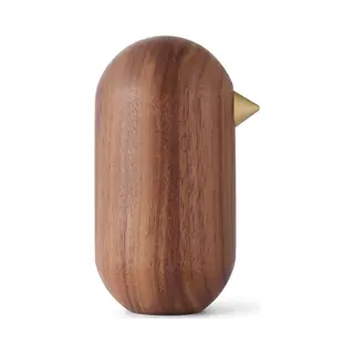 Normann Copenhagen Little Bird Decoratie 10cm Walnoot