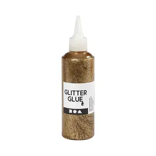 Creativ company Cc Glitterlijm Goud 118 Ml