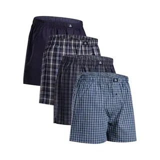 Danish Endurance Amerikaanse Boxershorts Van 100% Biologisch Katoen, Ruime En Zeer Comfortabele Boxershorts Voor Heren, 6 Stuks