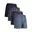 Blauw/Grijs Mix - 4 pack