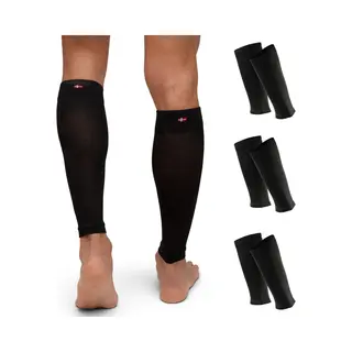 Danish Endurance Kuit Compressie Sleeves Voor Dames En Heren - Hardlopen & Sporten - Maat M - 3 Paar