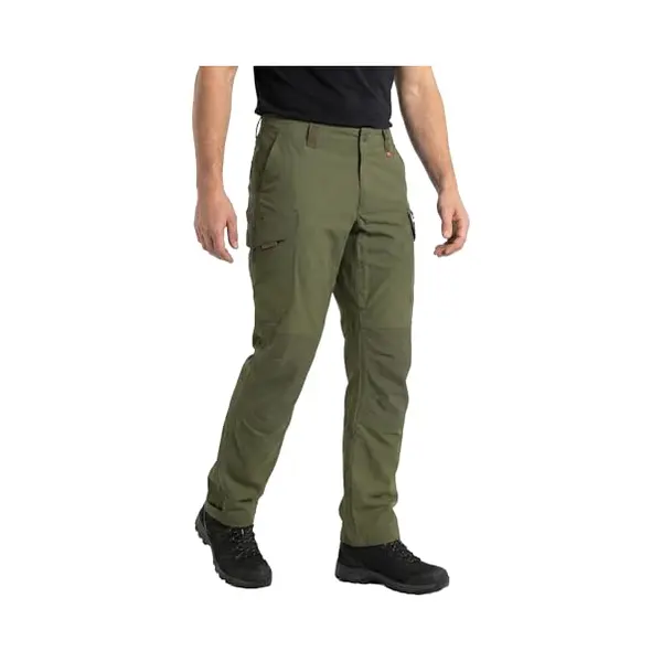 Danish Endurance Pantalon De Marche Déperlant, Pour Randonnée, Activités Outdoor & Usage Quotidien, Pour Homme Olive Foncé M thumbnail