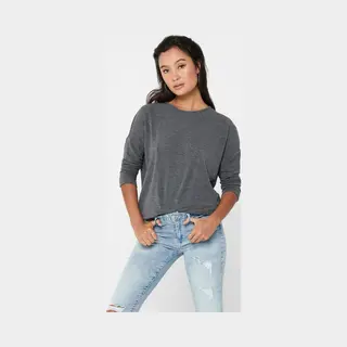 Only 15157920 Oberteil (Bekleidung) Rundhals Lange Ärmel Elastan, Polyester, Viskose
