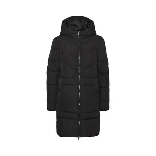 Noisy May Dalcon Long Jacket Winter Coat Black
