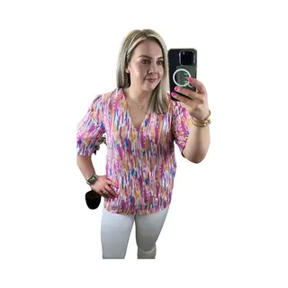 Blouse V-neck Woman B.young Joella