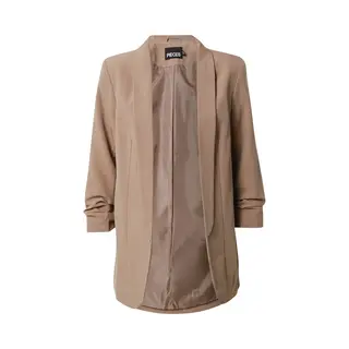 Pieces Damen Pcboss Noos 3/4 Blazer, Fossil, S