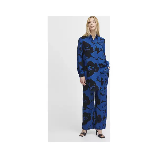 B.young, Damen, Hosen, Ibine Aop, Blau, (42) thumbnail