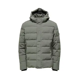 Only & Sons Winterjas 'ONSCayson' Rookgrijs