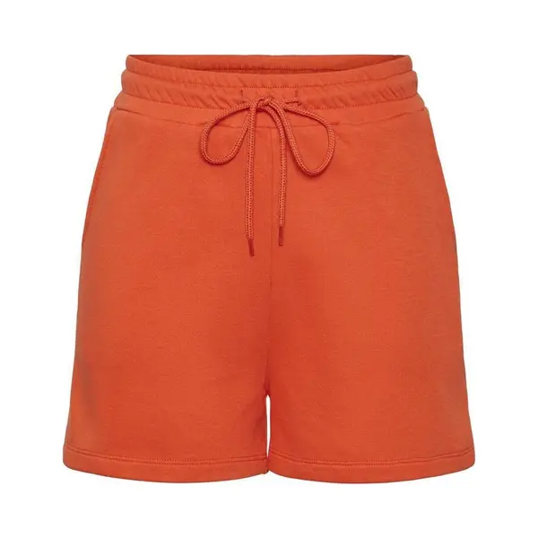 Pieces, Damen, Shorts, Pcchilli Summer Hw Shorts Noos Bc, Orange, (L) thumbnail