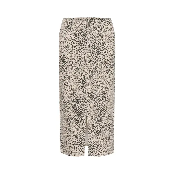 Kaffe Rok Kalisa Skirt 10509882 107403 Abstract Leopard Dames Maat - W38 thumbnail