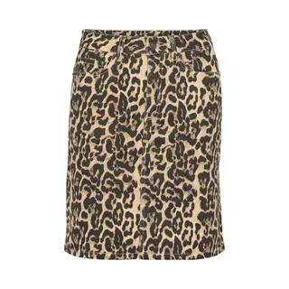 Jeansrock Damen Kaffe Leonora