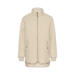 Kaffe KAleila Quilt Jacket Dames Jas - Feather Gray