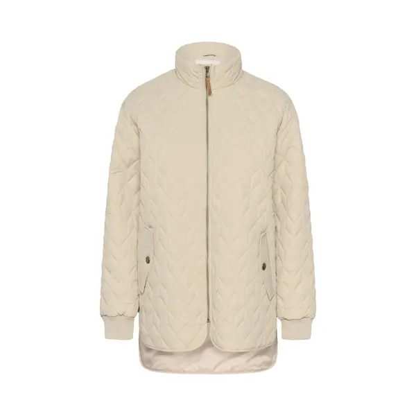 Kaffe KAleila Quilt Jacket Dames Jas - Feather Gray thumbnail