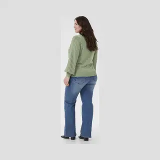 Pull Loni Knit Kaffe Curve Sea Spray 176212