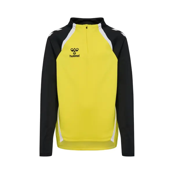 Hummel Sportief Sweatshirt 'Lead 2.0' Geel / Zwart / Wit thumbnail