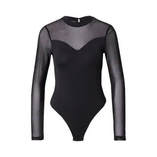 Pieces Shirt Body 'Pcmilly' Zwart