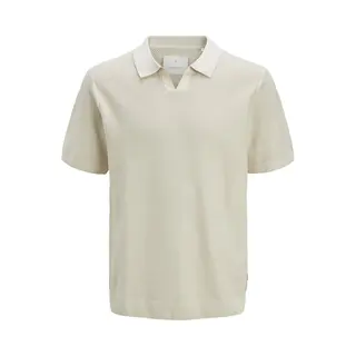 Jack & Jones Jprcceaston Knit Split Neck Ss