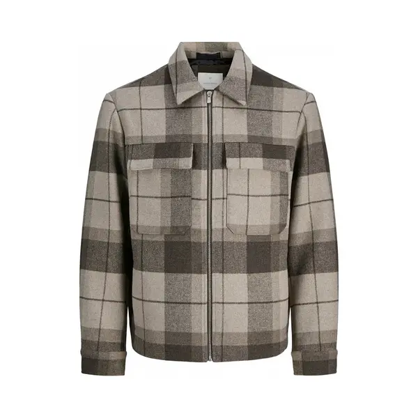 Jack & Jones Premium Tussenjas 'Jprblurussel' Beige Gemêleerd / Bruin Gemêleerd thumbnail