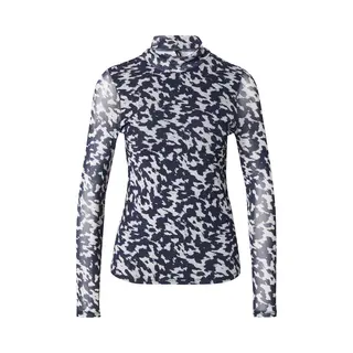 Only Damen Onlerica Life Mesh L/S Top Jrs Noos, Blue Graphite, M