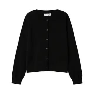 Name It Gebreid Vest 'NKFValane' Zwart