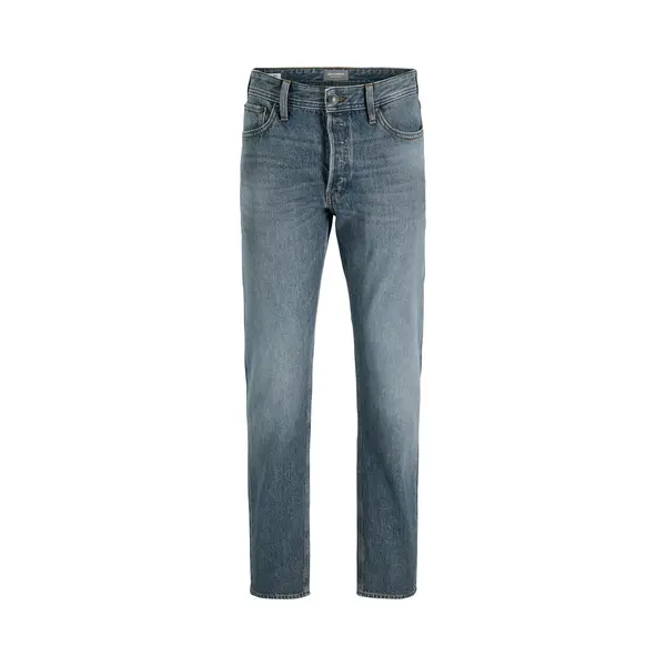 Jack & Jones Herren Jeans Jjichris Jjoriginal High Waist - Relaxed Fit - Blau Beige thumbnail